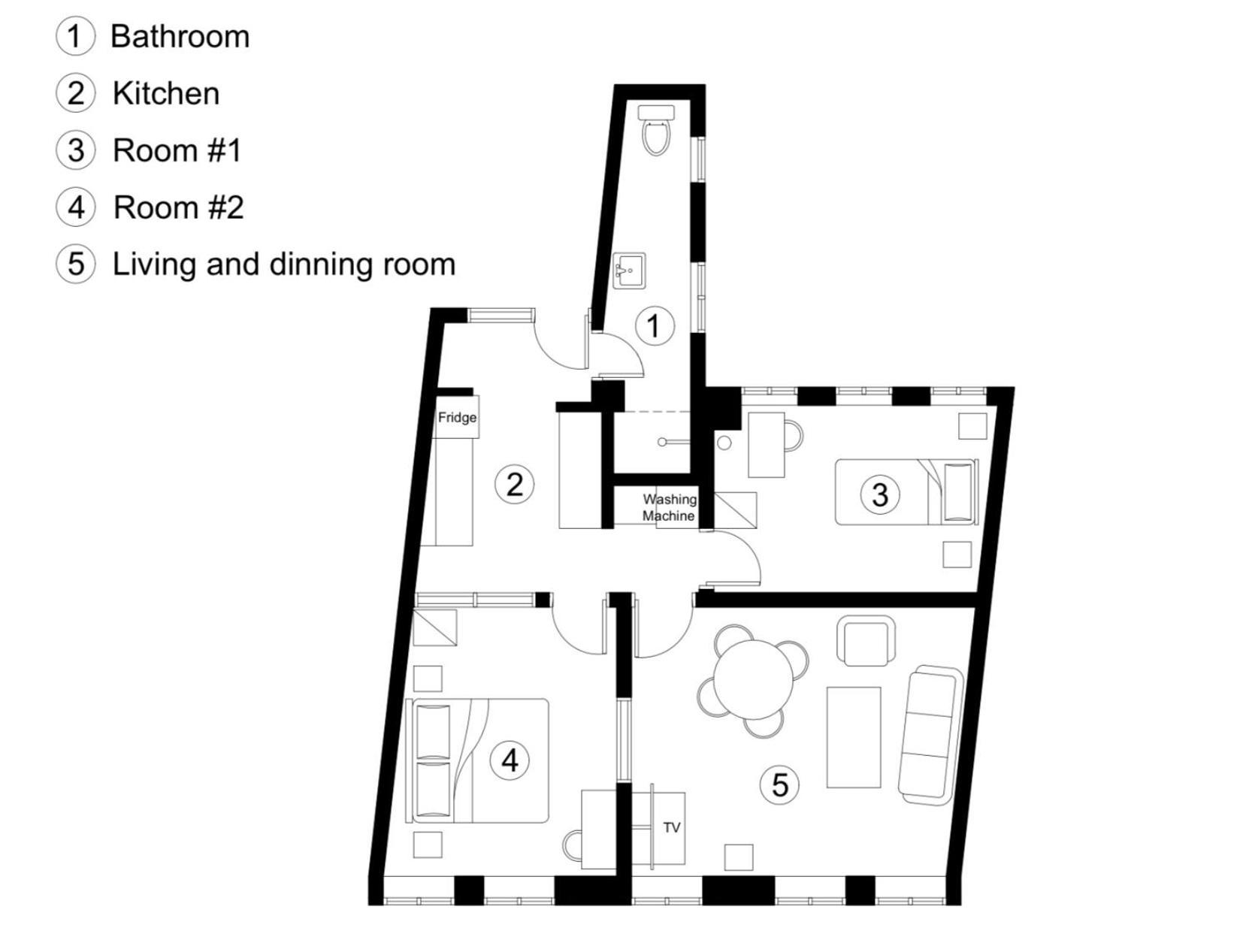 Brooklyn Penthouse * Kopenhagen